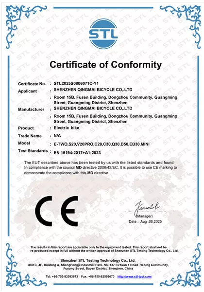 Certificado CE-MD