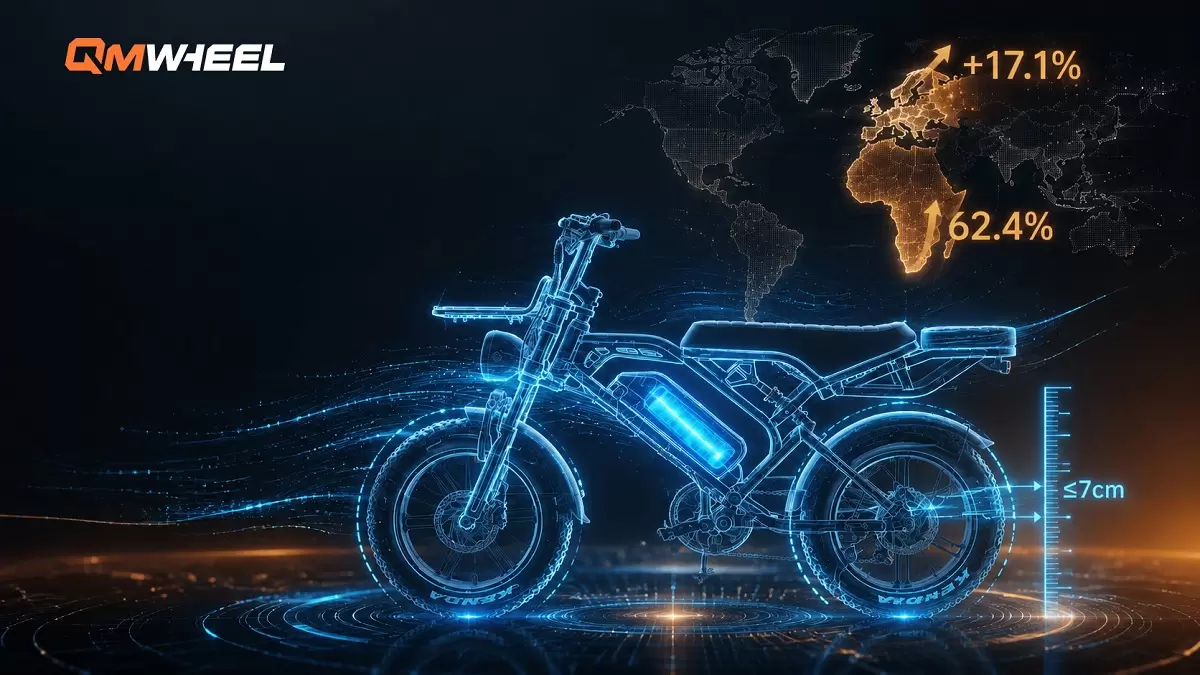 Auge mundial de exportaci&oacute;n de bicicletas el&eacute;ctricas: Qingmai adapta sus productos para cumplir con las normas locales holandesas sobre neum&aacute;ticos