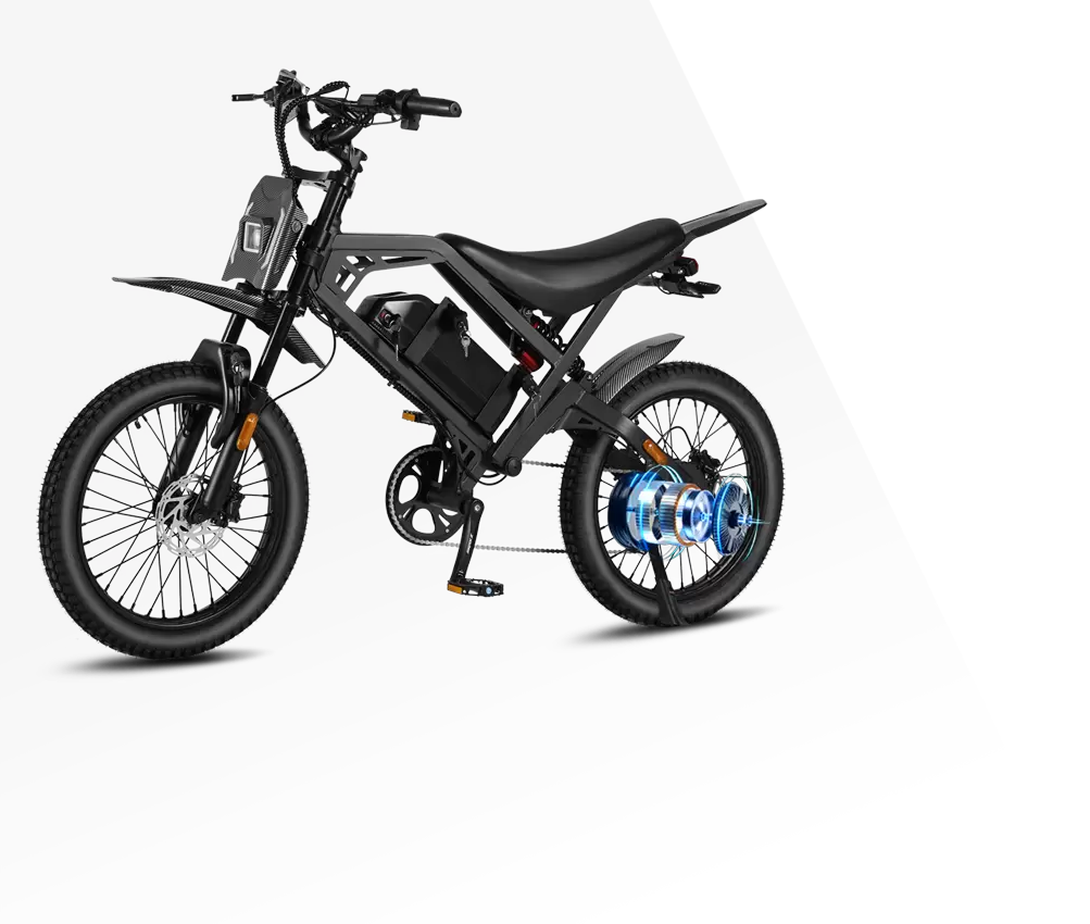 Motor de potencia total de 500 W