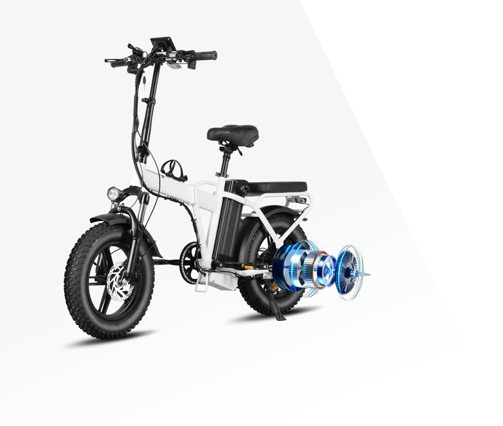 Motor de potencia total de 500 W