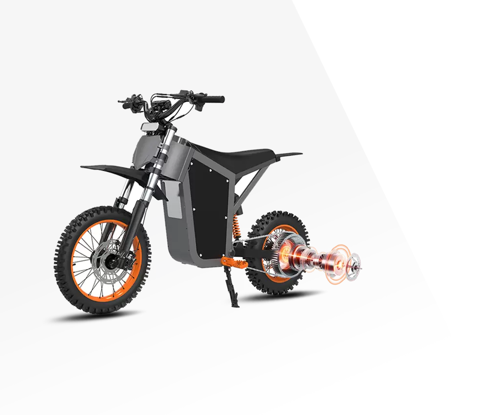 Motor de potencia total de 750 W
