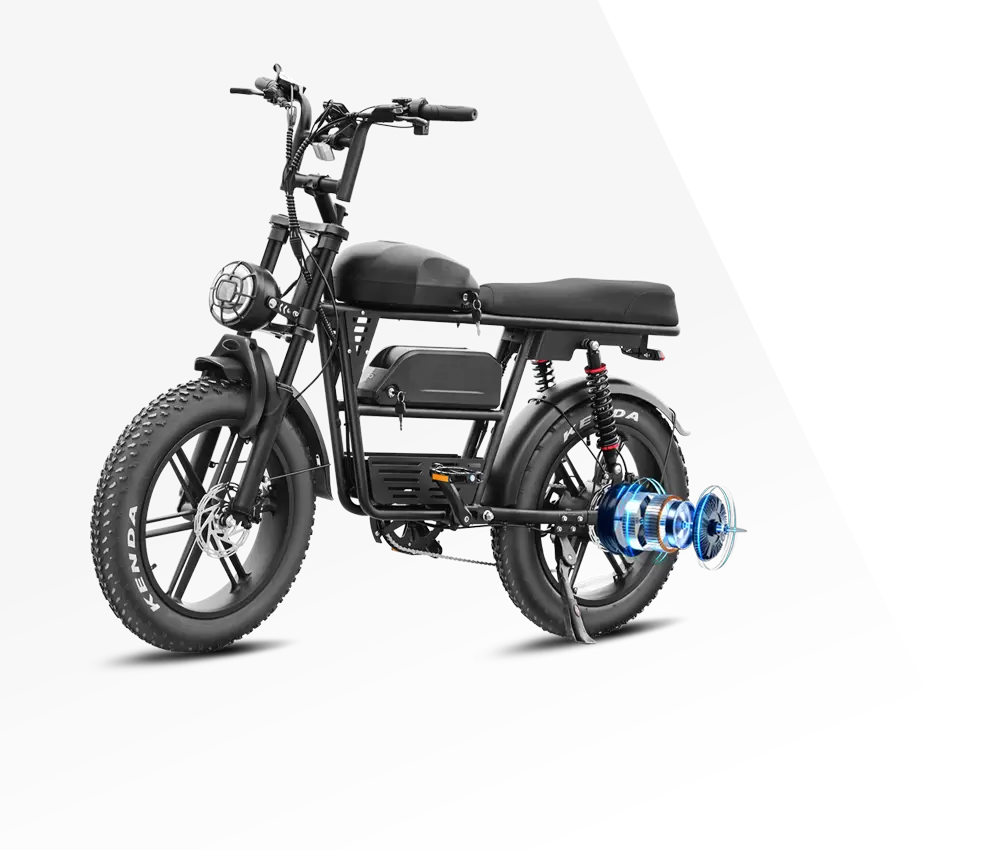 Motor de potencia total de 500 W