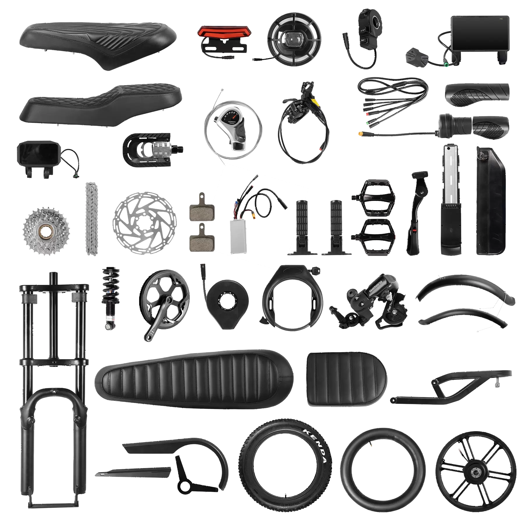 Accesorios para bicicletas el&eacute;ctricas