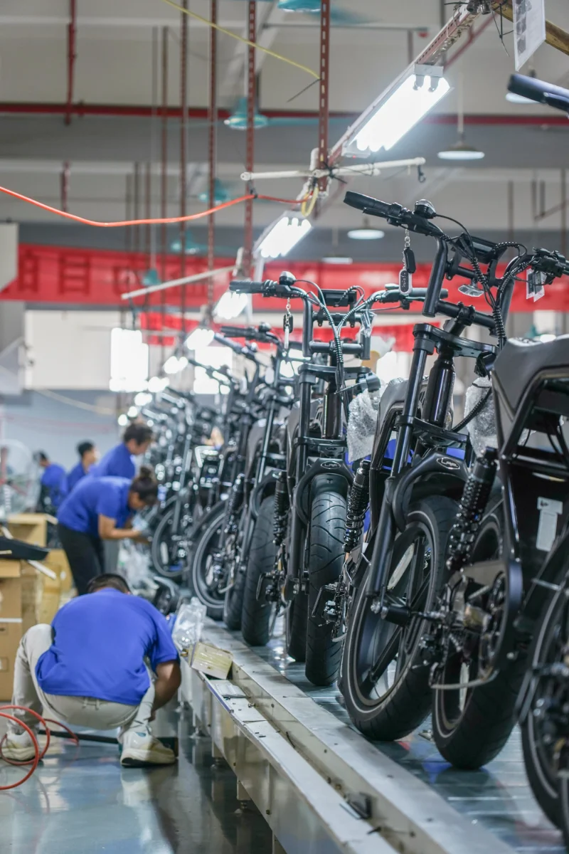Fabricación de bicicletas eléctricas personalizadas