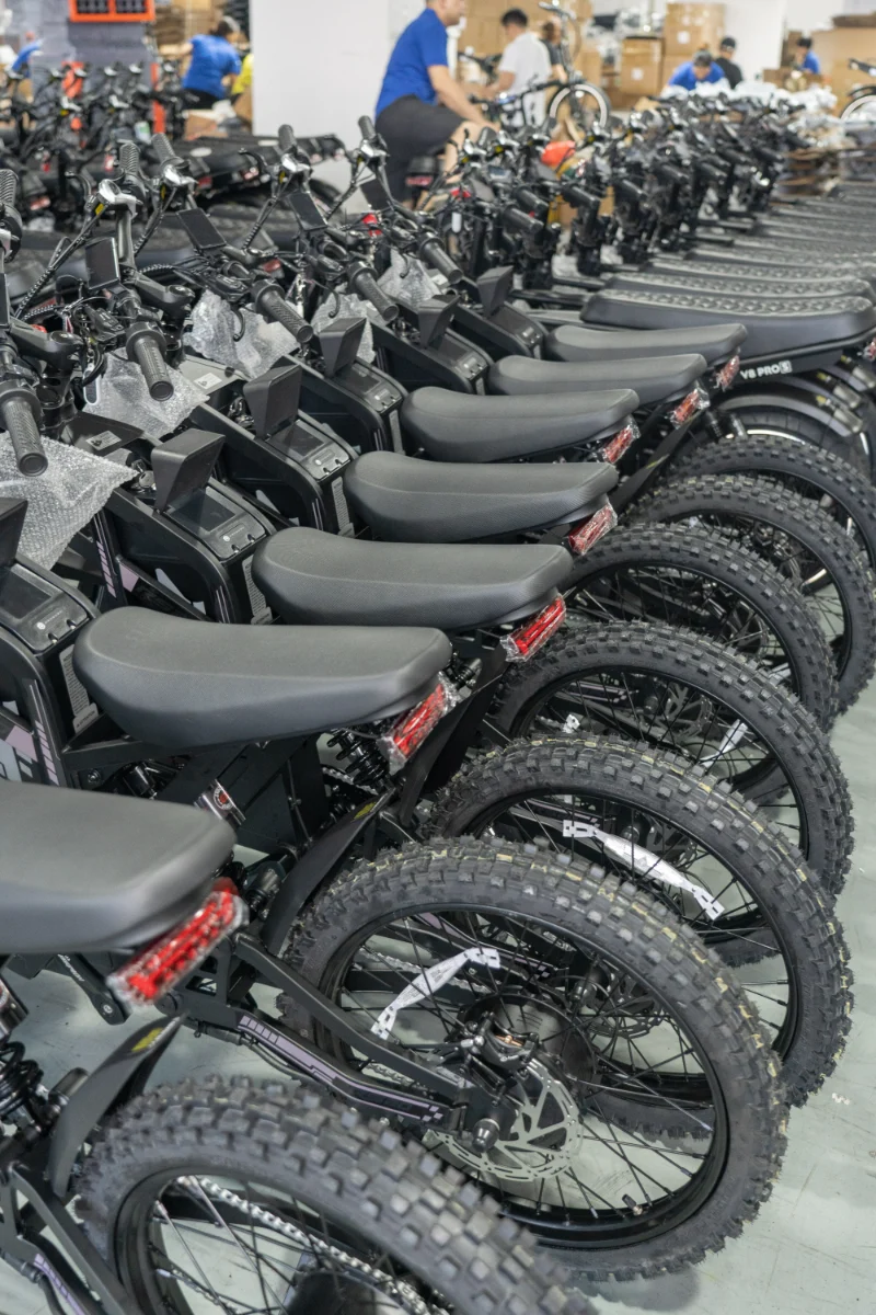 Bicicleta el&eacute;ctrica todo terreno Fat Tire con opciones de bater&iacute;a dual de largo alcance